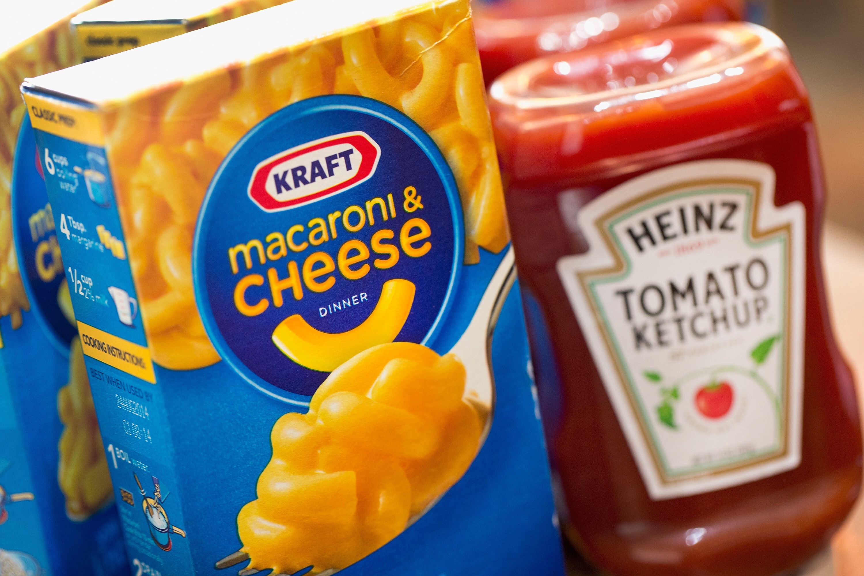 Food Giants Kraft And Heinz To Merge