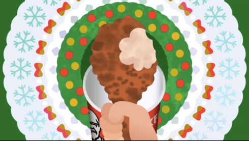 KFC story christmas eater screenchow