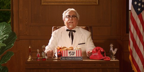 kfc colonel adweek screenchow