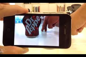 dr. pepper AR screenchow