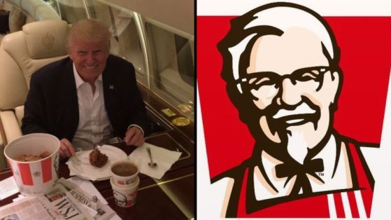 KFC Trump Twitter nuclear war mic.com screenchow