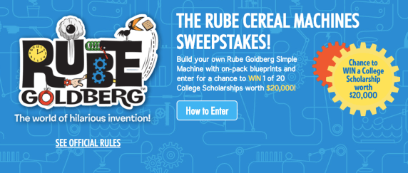 rube goldberg general mills screenchow