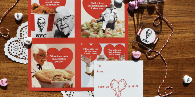 KFC Valentines Day The Drum Screenchow