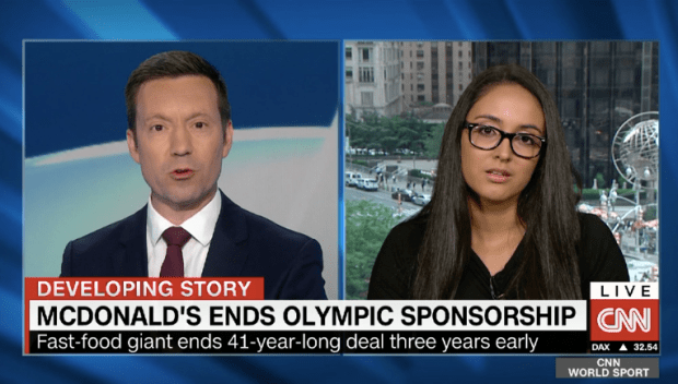 Mcdonalds olympics partnership screenchow